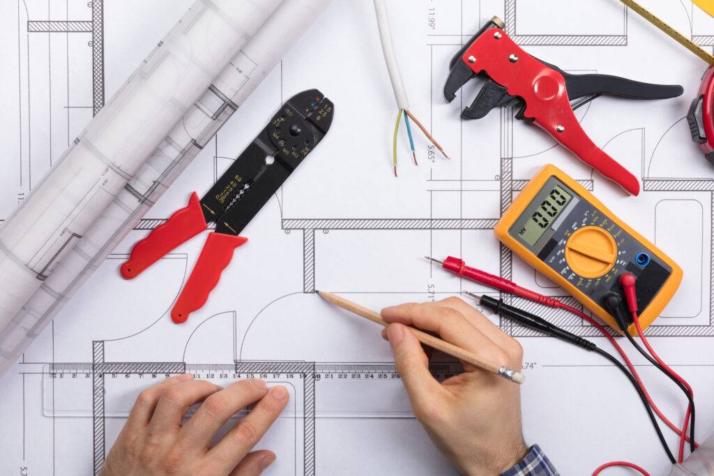 electrical Blueprint planning